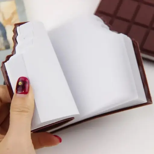 Chocolate Shaped Personal Desk Notepad